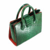 Python handbag emerald shiny BG-306