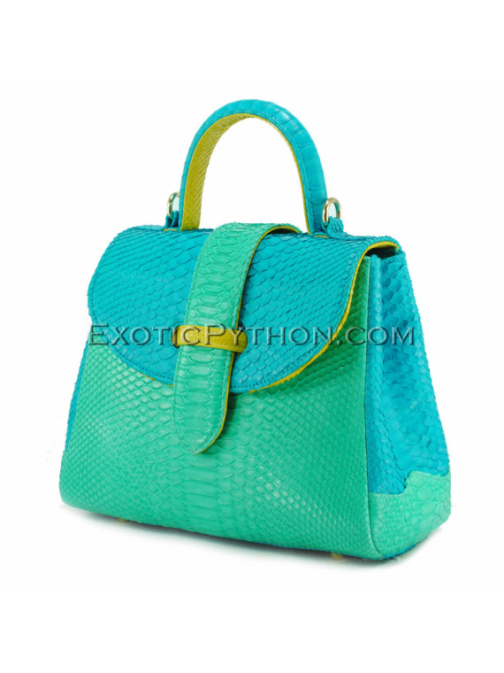 Python handbag mixed colors BG-303