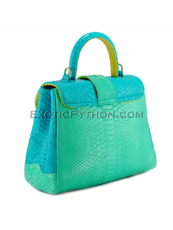 Python handbag mixed colors BG-303