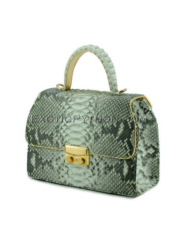 Snake leather bag BG-299