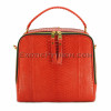 Snake handbag red matt BG-298