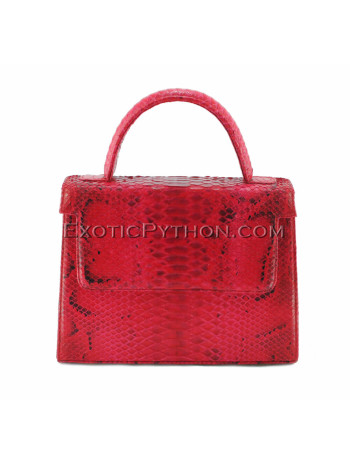 Python skin bag red motive BG-294