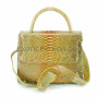 Snake leather bag gold platting BG-287