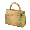 Snake leather bag gold platting BG-287