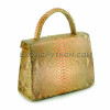 Snake leather bag gold platting BG-287