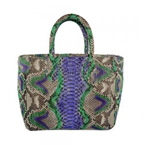 Python skin women's handbag BG-6
