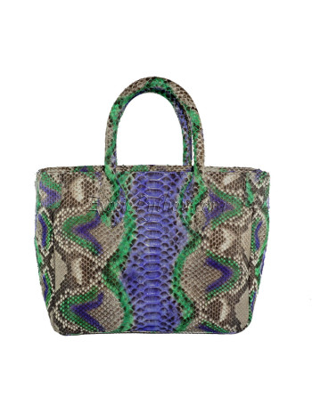 Python skin women's handbag BG-6