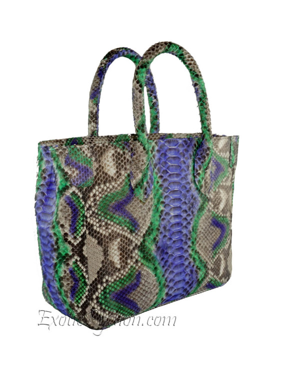 Python skin women's handbag BG-6