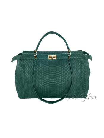 Genuine python snakeskin handbag BG-165