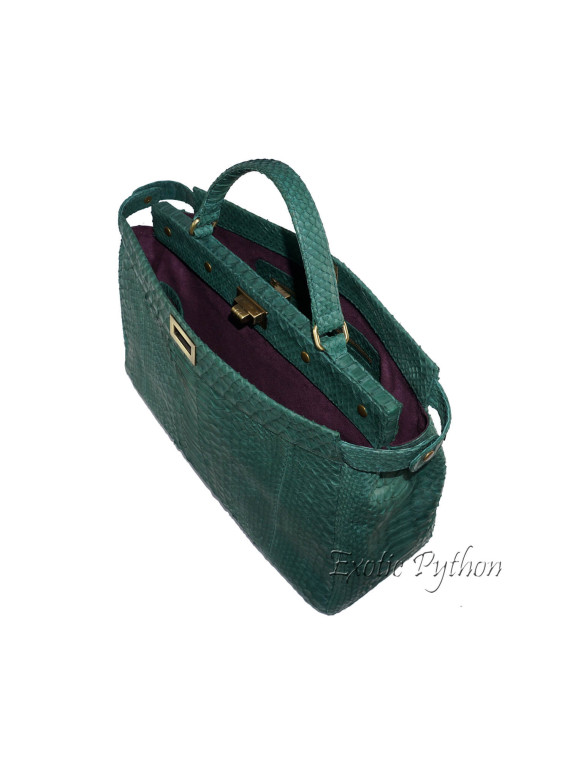 Genuine python snakeskin handbag BG-165