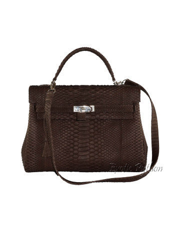 Genuine python snakeskin handbag BG-179