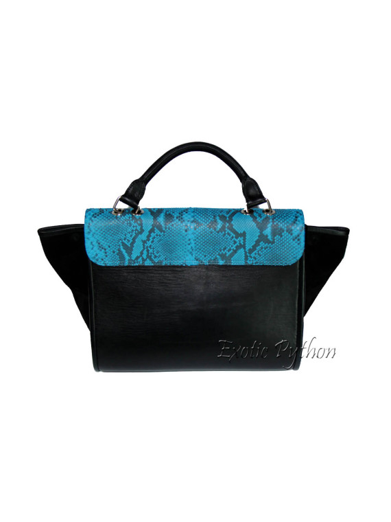 Python bag blue motive & black BG-1