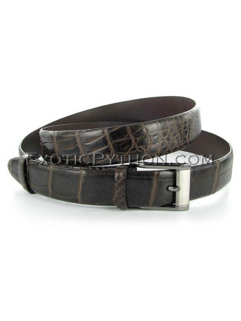 Crocodile leather belt AC-69