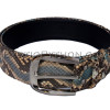 Python leather belt AC-71