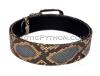  Python leather belt AC-71
