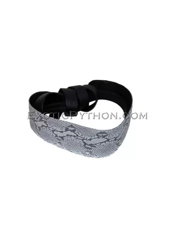 Snakeskin Belt - Crocodile Leather Belt | Exotic Python display picture 1