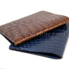 Crocodile leather passport cover AC-73