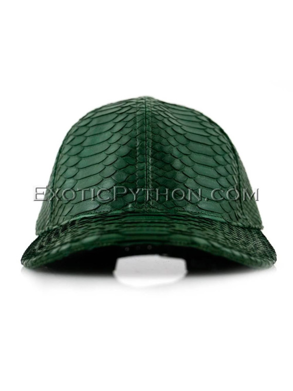 Snakeskin cap green color AC-49