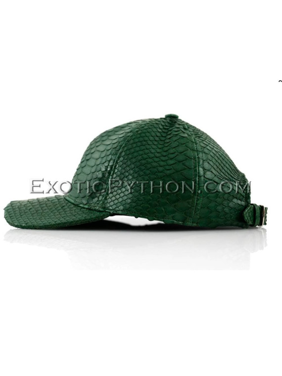 Snakeskin cap green color AC-49