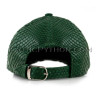 Snakeskin cap green color AC-49