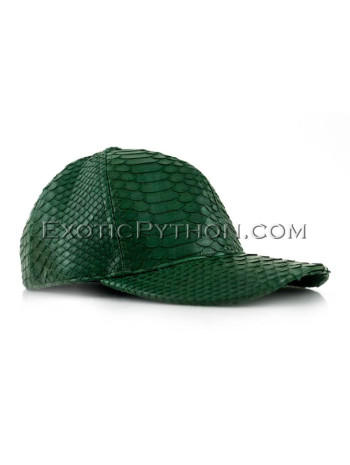 Snakeskin cap green color AC-49