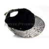 Snakeskin baseball cap natural color AC-50