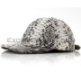 Snakeskin baseball cap natural color AC-50