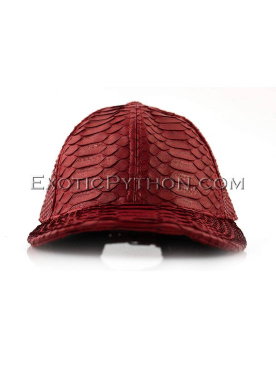 Python cap red color AC-51