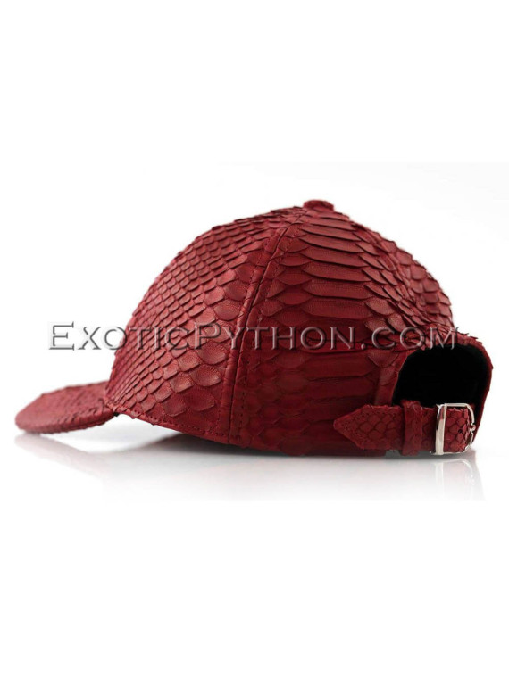 Python cap red color AC-51