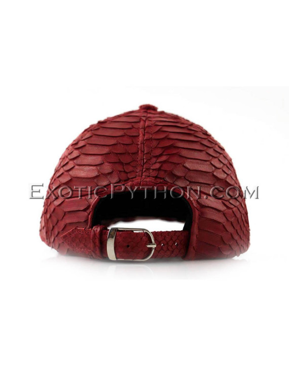 Python cap red color AC-51