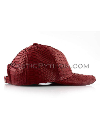 Python cap red color AC-51