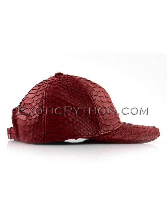 Python cap red color AC-51