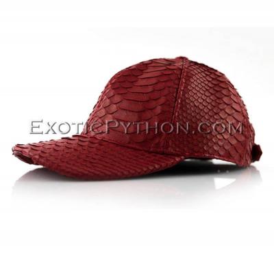 Python cap red color AC-51