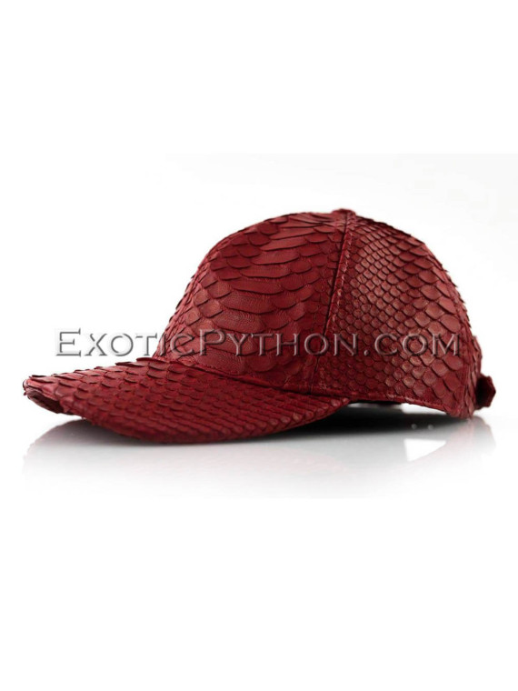 Python cap red color AC-51