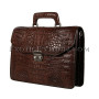 Crocodile leather men's briefcase  BG-369