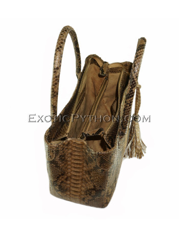 Python leather bag BG-241