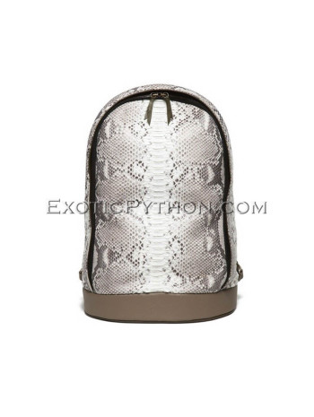 Python leather backpack BG-247 