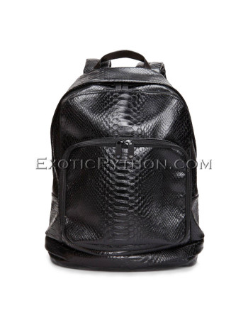 Python leather backpack BG-250