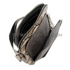 Python leather bag natural color BG-252