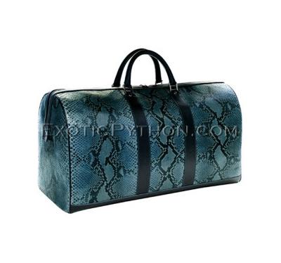 Bag leather Python