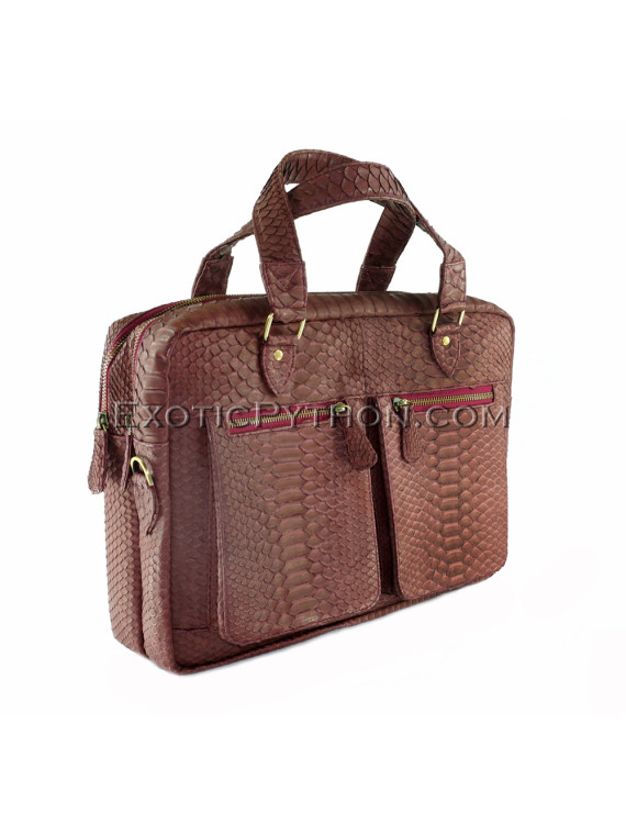 Python leather bag BG-255