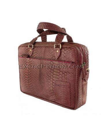 Python leather bag BG-255