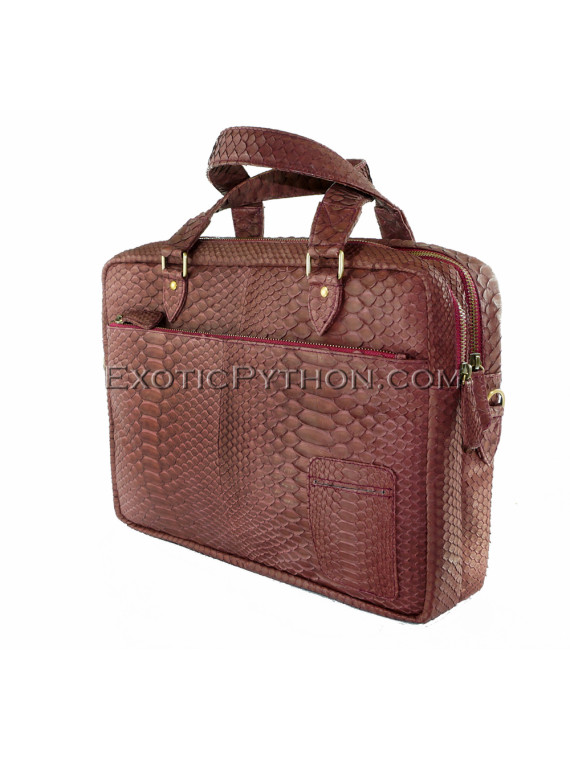 Python leather bag BG-255