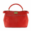 Python leather bag red BG-256