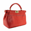 Python leather bag red BG-256