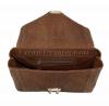  Python leather crossbody bag brown BG-258