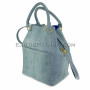 Python leather bag Gray BG-259