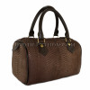 Python leather bag brown BG-260