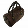 Python leather bag brown BG-260