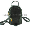 Black color python leather backpack BG-273